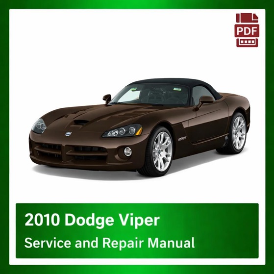 2010 Dodge Viper repair manual