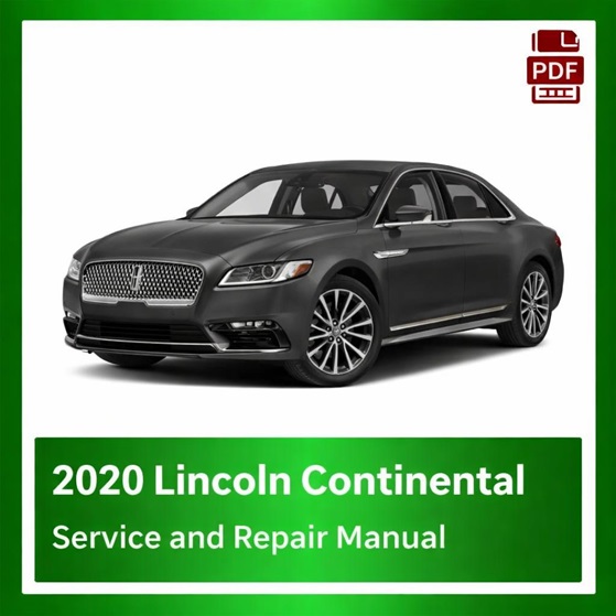 2020 Lincoln Continental repair manual
