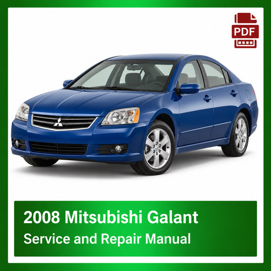 2008 Mitsubishi Galant repair manual