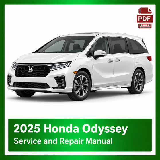 2025 Honda Odyssey repair manual