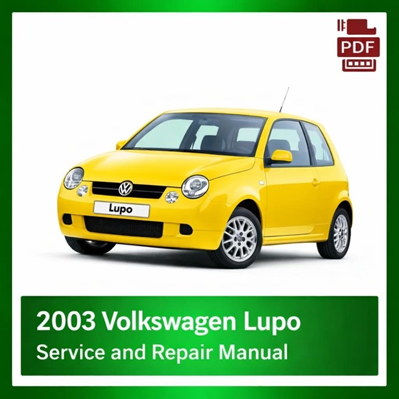 2003 Volkswagen Lupo repair manual