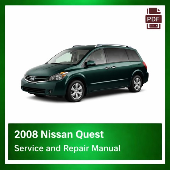 2008 Nissan Quest repair manual
