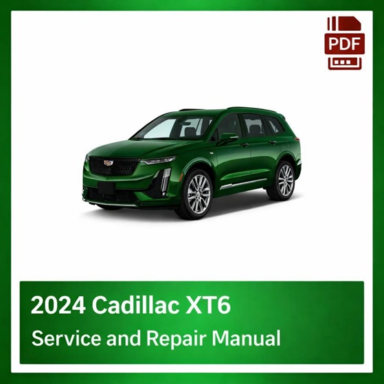 2024 Cadillac XT6 repair manual
