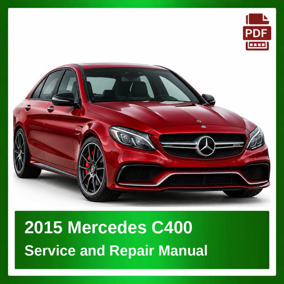 2015 Mercedes C400 repair manual