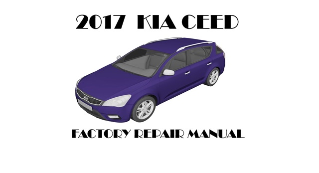 2017 Kia Ceed repair manual