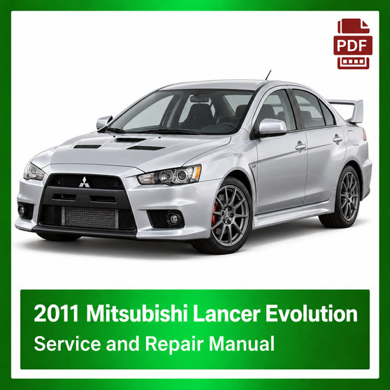 2011 Mitsubishi Lancer Evolution repair manual