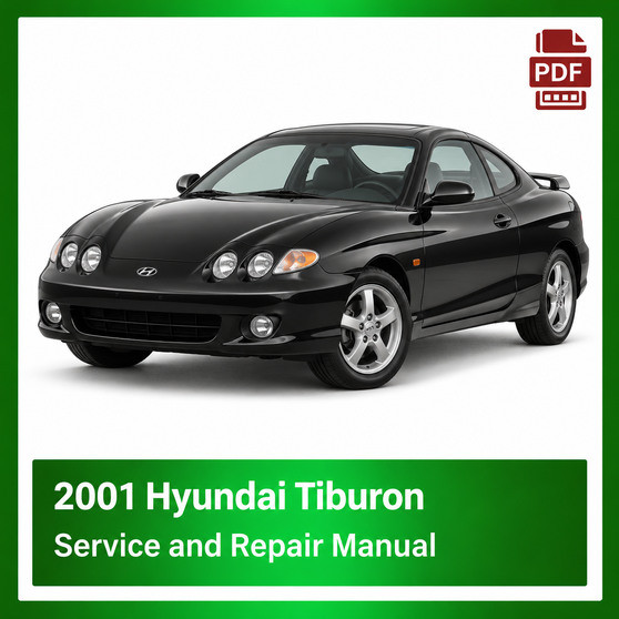 2001 Hyundai Tiburon repair manual