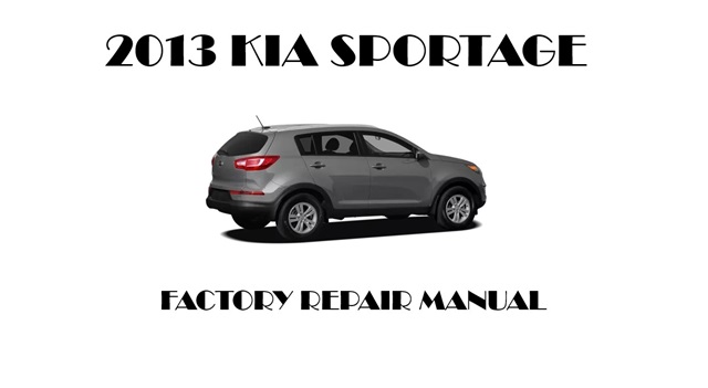2013 Kia Sportage repair manual