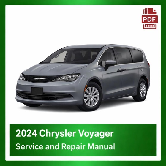 2024 Chrysler Voyager repair manual