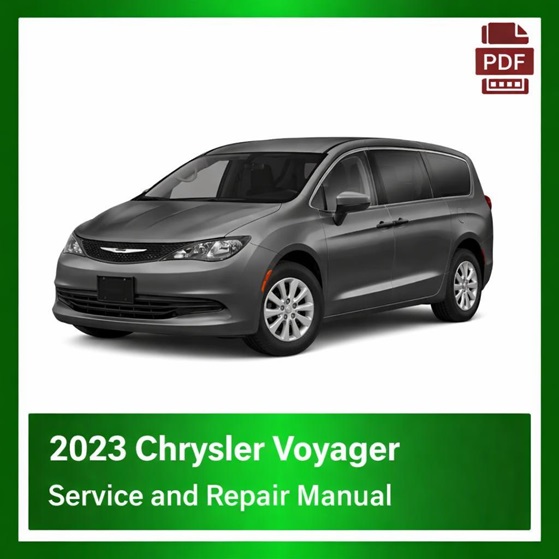 2023 Chrysler Voyager repair manual