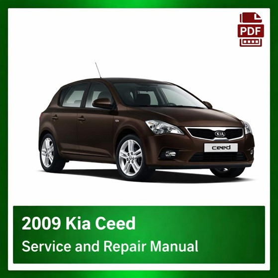 2009 Kia Ceed repair manual