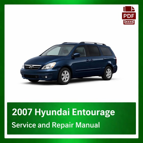 2007 Hyundai Entourage repair manual