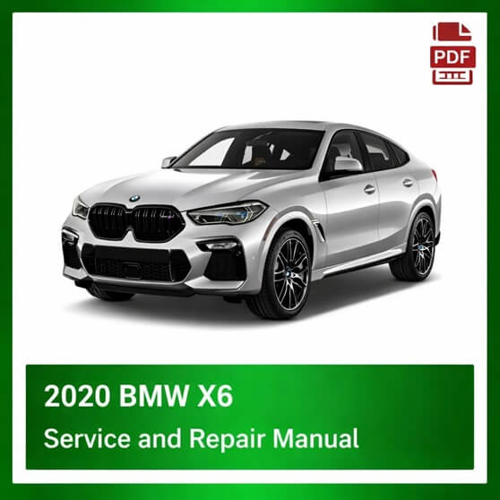 2020 BMW X6 repair manual