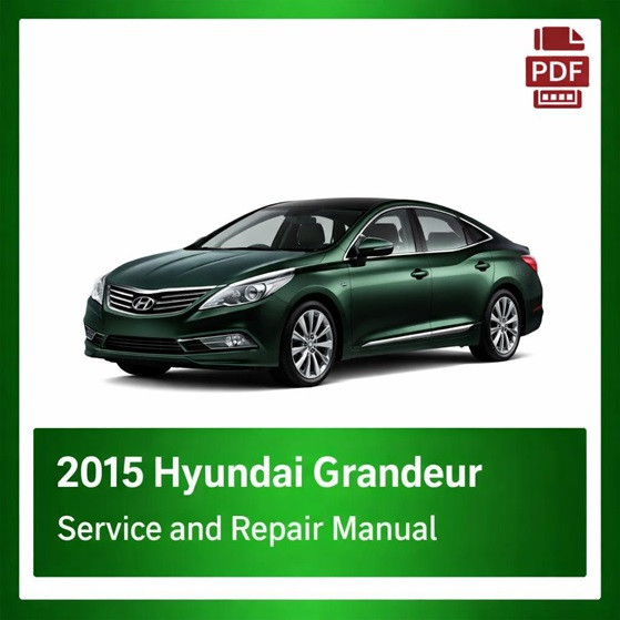 2015 Hyundai Grandeur repair manual
