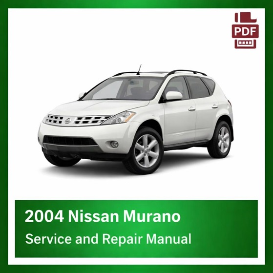 2004 Nissan Murano repair manual
