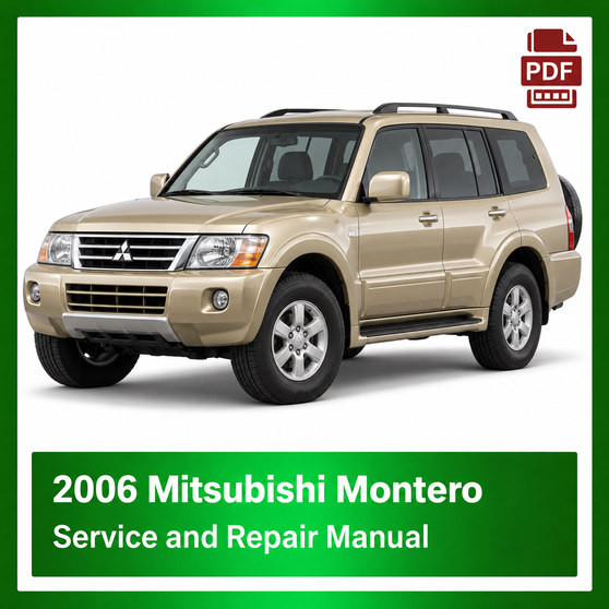 2006 Mitsubishi Montero repair manual