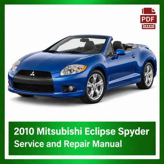 2010 Mitsubishi Eclipse Spyder repair manual