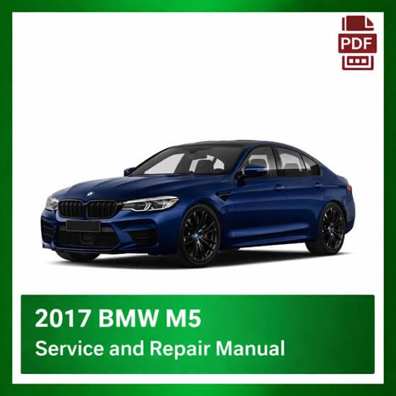 2017 BMW M5 repair manual