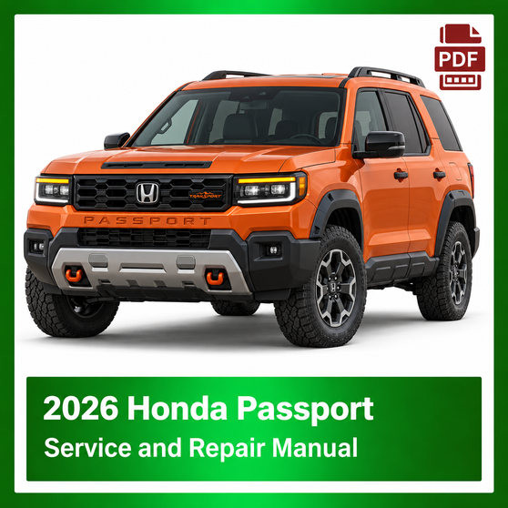 2026 Honda Passport repair manual