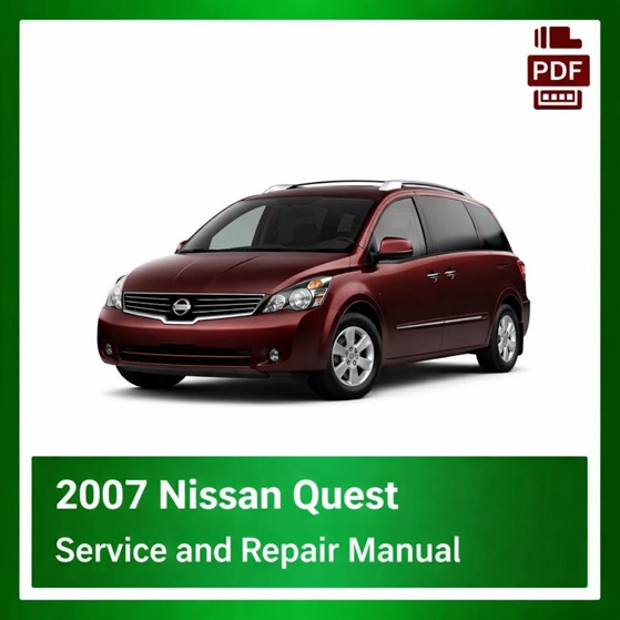 2007 Nissan Quest repair manual