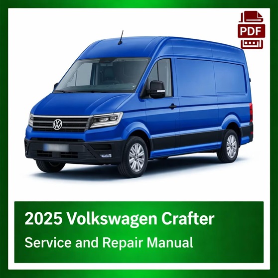 2025 Volkswagen Crafter repair manual - VIN specific PDF
