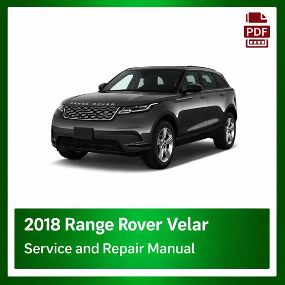 2018 Range Rover Velar repair manual