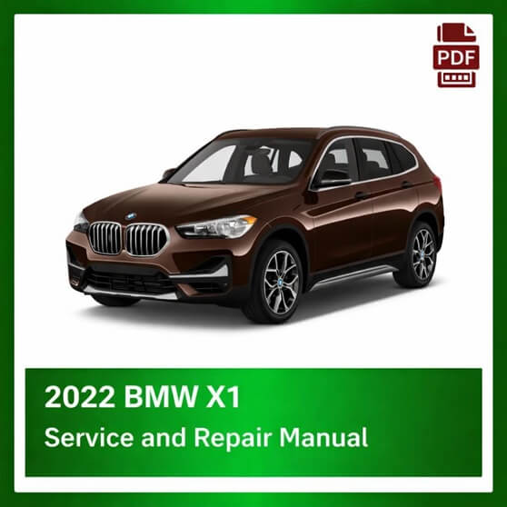 2022 BMW X1 repair manual