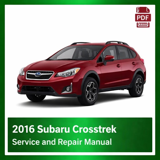 2016 Subaru Crosstrek repair manual
