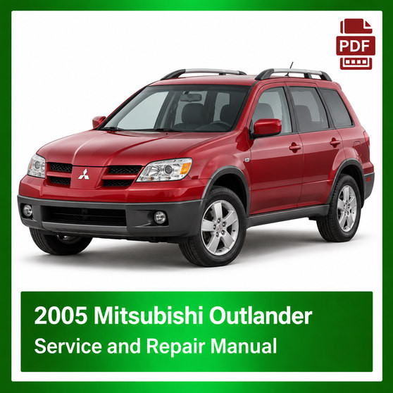 2005 Mitsubishi Outlander repair manual