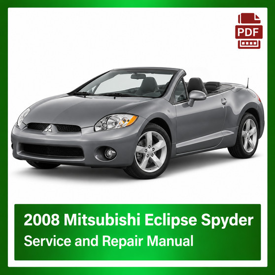 2008 Mitsubishi Eclipse Spyder repair manual