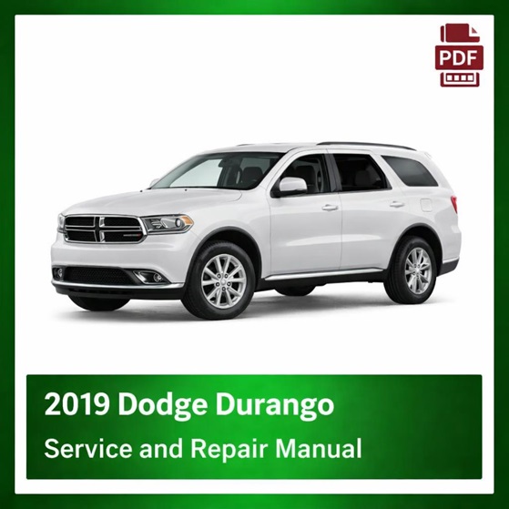 2019 Dodge Durango repair manual