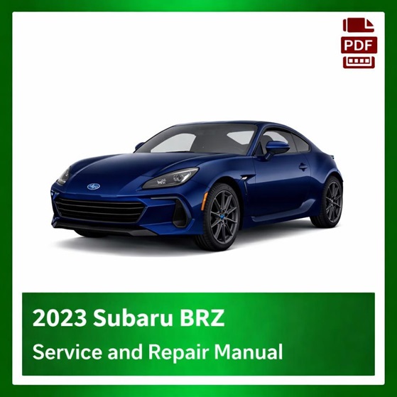 2023 Subaru BRZ repair manual