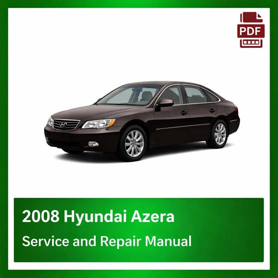 2008 Hyundai Azera repair manual
