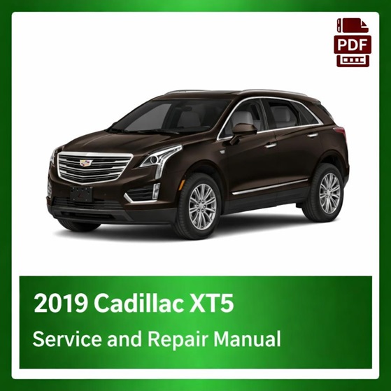 2019 Cadillac XT5 repair manual