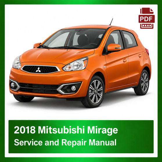 2018 Mitsubishi Mirage repair manual