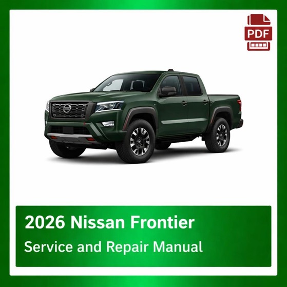 2026 Nissan Frontier repair manual
