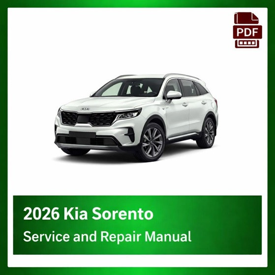 2026 Kia Sorento repair manual