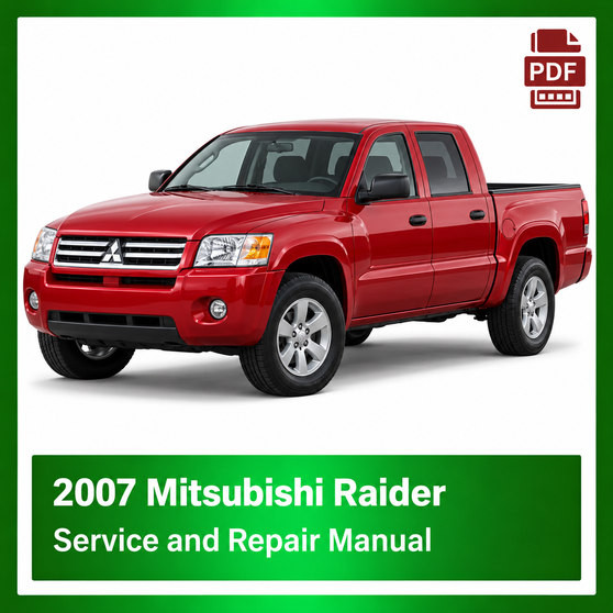 2007 Mitsubishi Raider repair manual