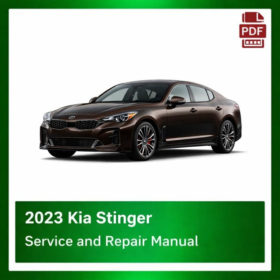 2023 Kia Stinger repair manual