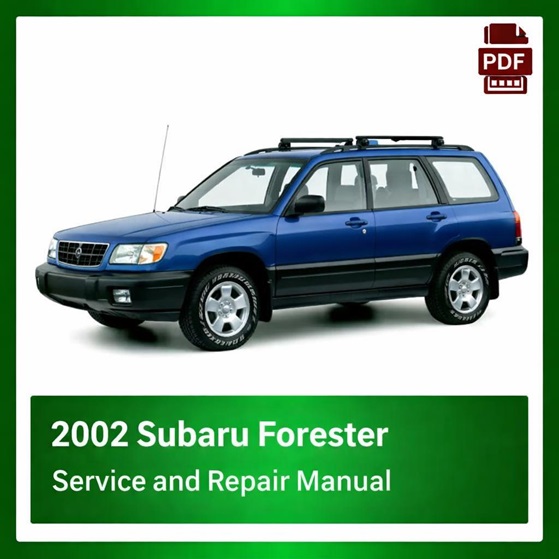 2002 Subaru Forester repair manual