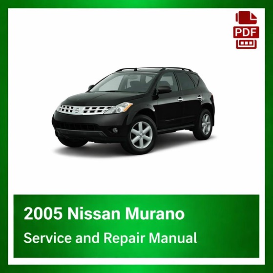2005 Nissan Murano repair manual
