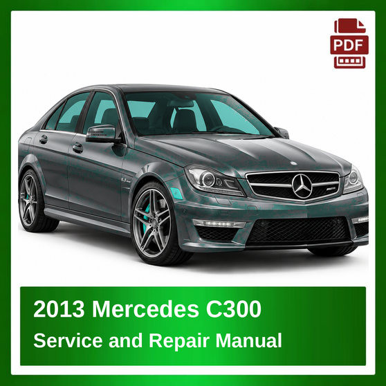 2013 Mercedes C300 repair manual