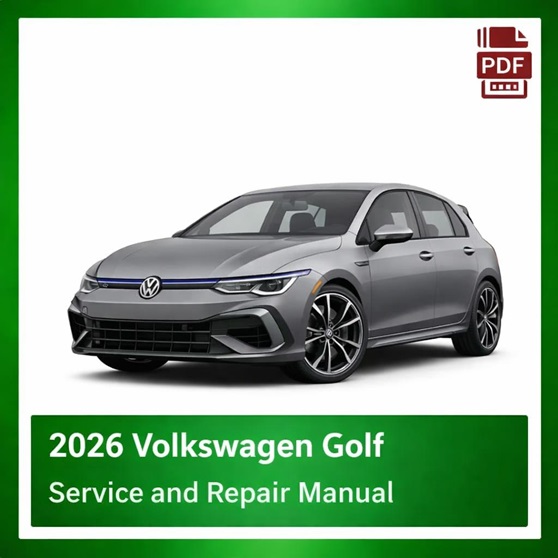 2026 Volkswagen Golf repair manual - VIN specific PDF