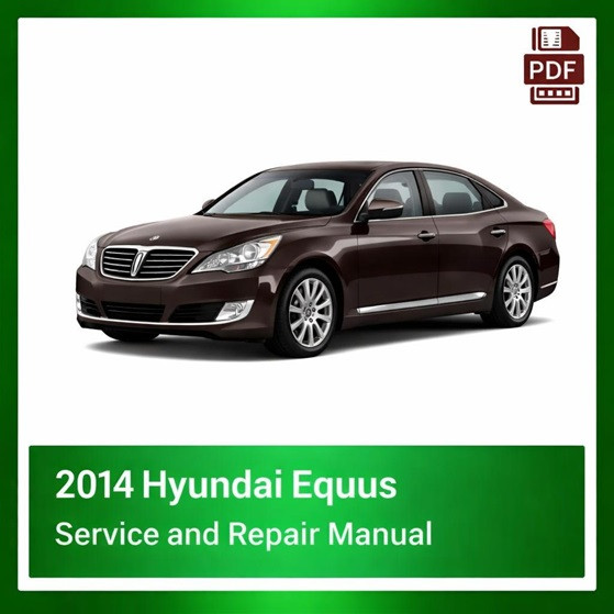 2014 Hyundai Equus repair manual