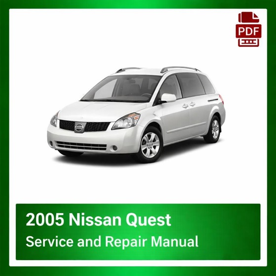 2005 Nissan Quest repair manual
