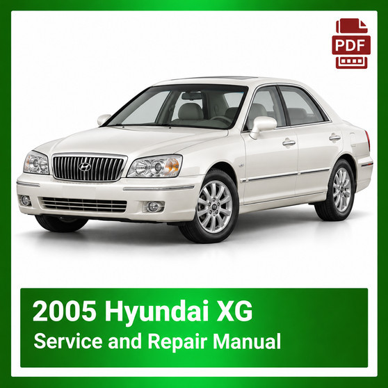 2005 Hyundai XG repair manual