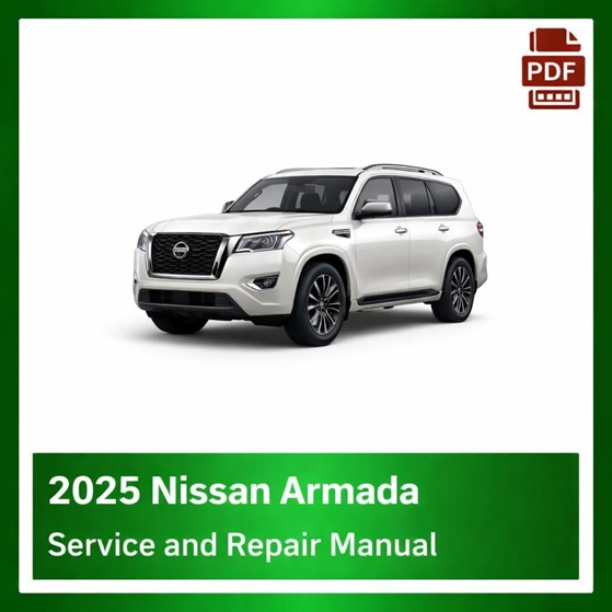 2025 Nissan Armada repair manual