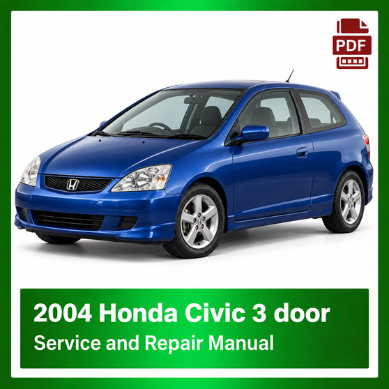 2004 Honda CIVIC 3 DOOR repair manual