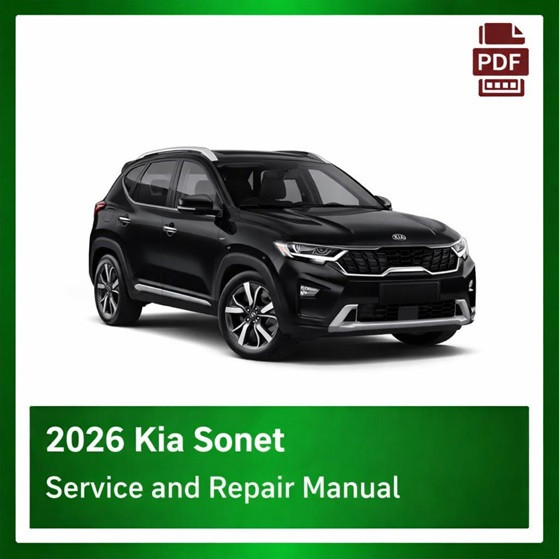 2026 Kia Sonet repair manual