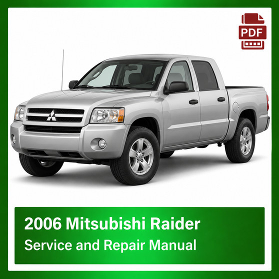 2006 Mitsubishi Raider repair manual